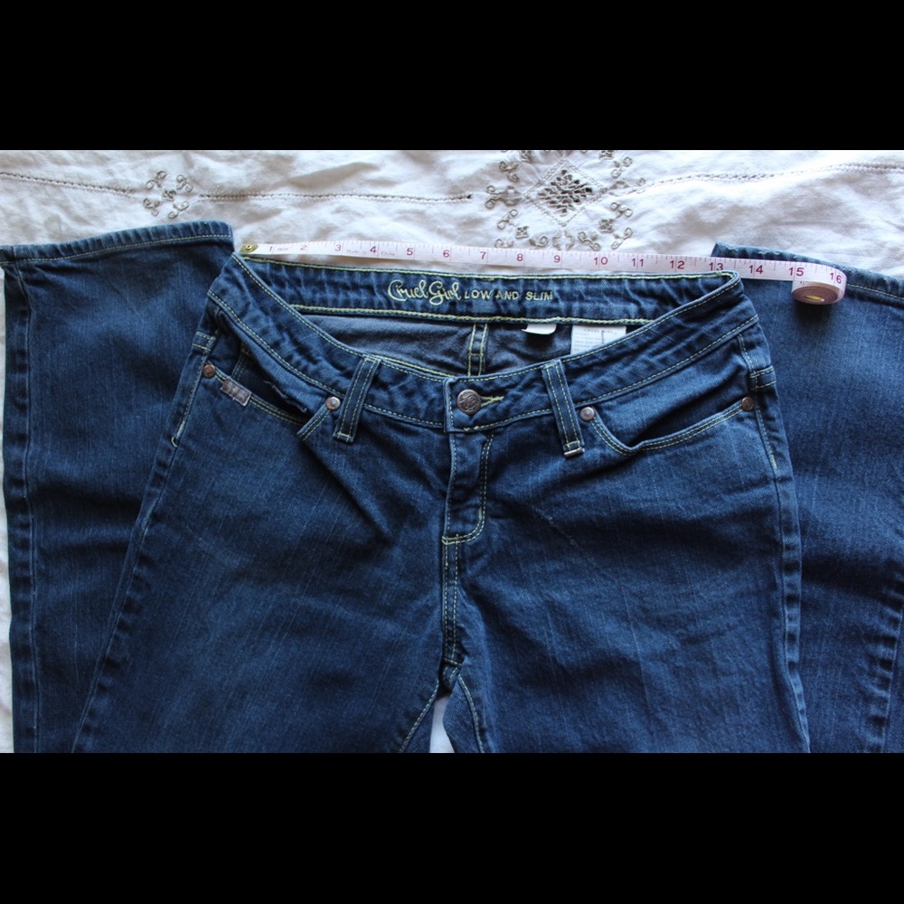 Cruel Girl Mid Rise Jeans